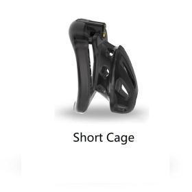 Movable Ring Design Chastity Breathable Cage (Option: S-Black)