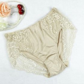 Plus-sized Plus-sized Women's Underwear (Option: Skin Color-5L)