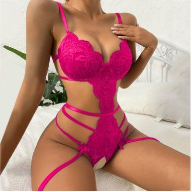 Women's Lace Open Jumpsuit
